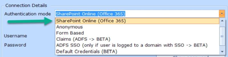 Modalità di autenticazione SharePoint Online per MFA